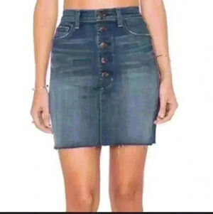 J Brand Rosalie denim mini skirt size 24 #230